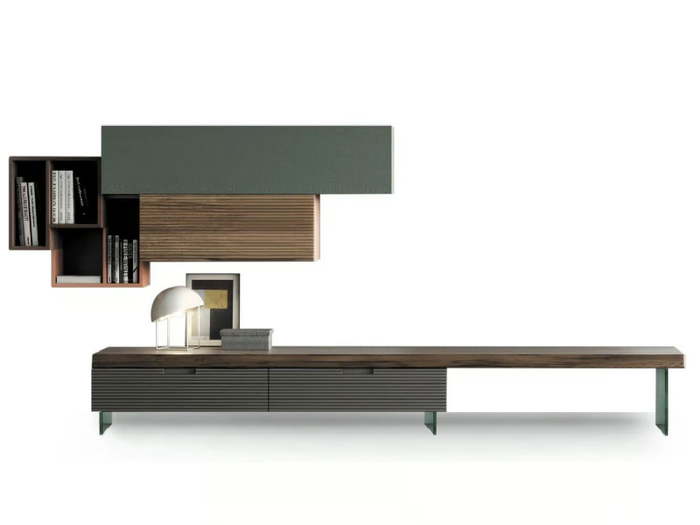 ZERO.16 - Sectional modular solid wood storage wall _ Devina Nais